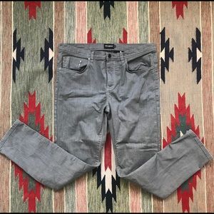 Karl Lagerfeld Gray Men’s Slim Straight Jeans